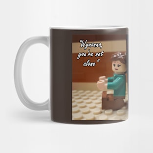 Lego Earpsisters w/ quote - "You are not alone" Mug